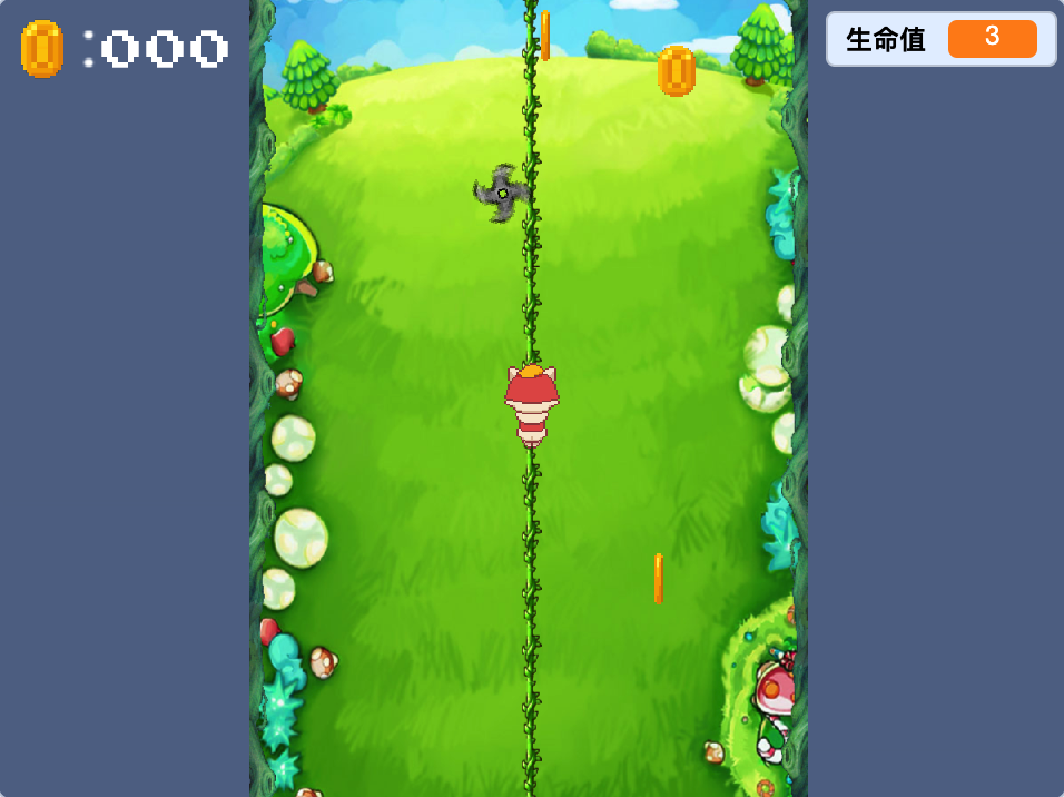 Scratch丛林爬爬爬_Scratch游戏编程作品-超平的编程课