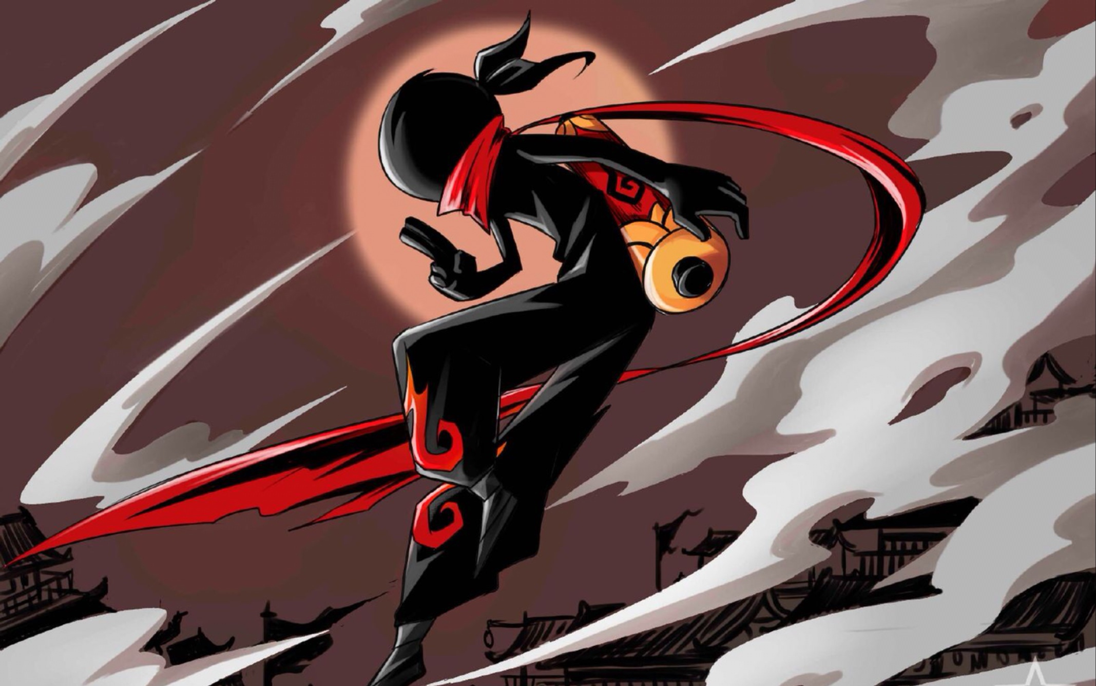 生死忍者-Scratch躲避游戏