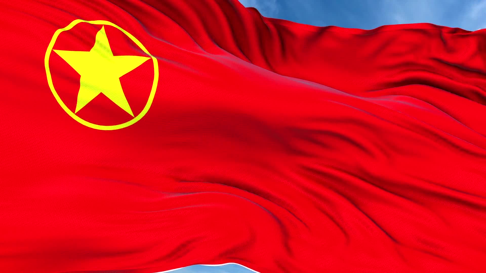 共青团团旗-Scratch画笔艺术