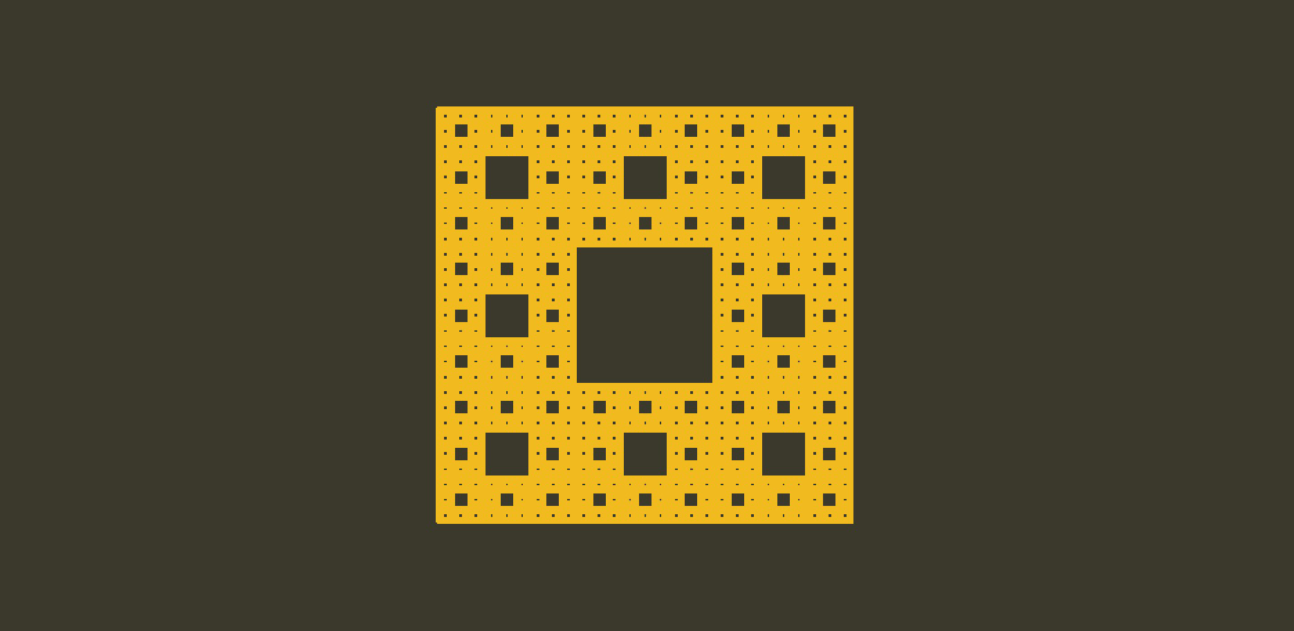 谢尔宾斯基地毯-Scratch画笔艺术