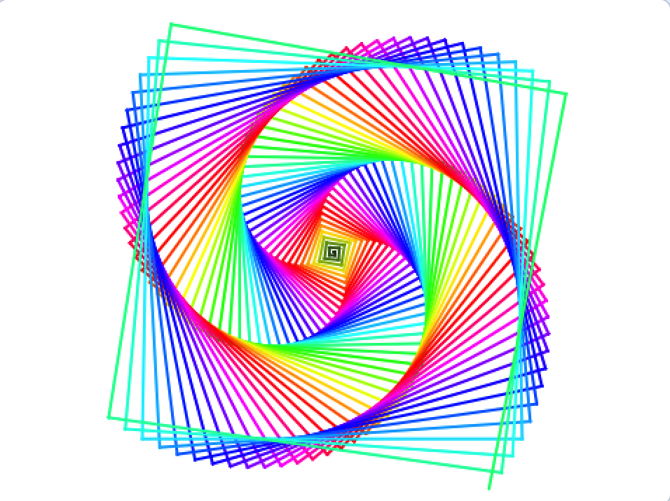 Scratch彩色螺旋线_Scratch画笔艺术作品-超平的编程课