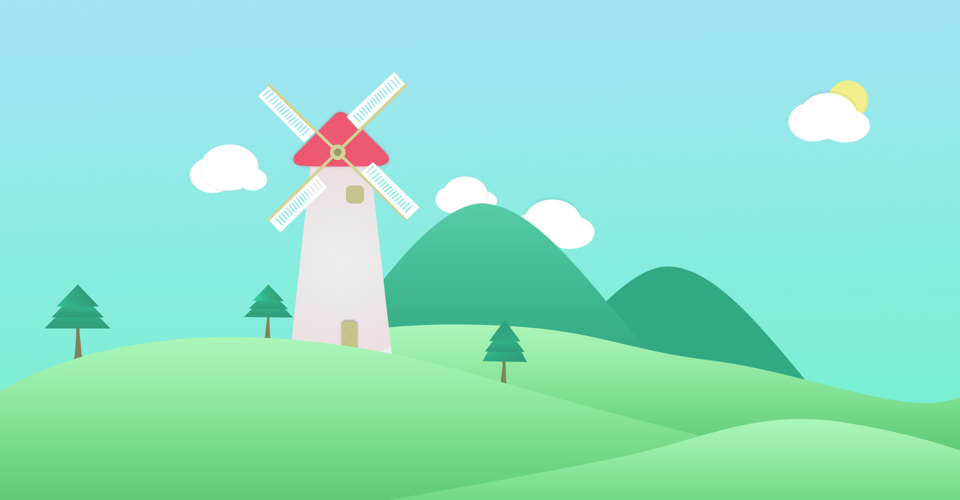 彩色风车-Scratch画笔艺术