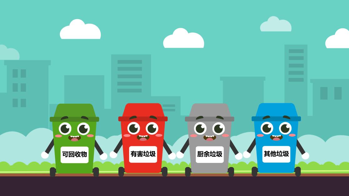 Scratch垃圾分类-垃圾分类,从我做起