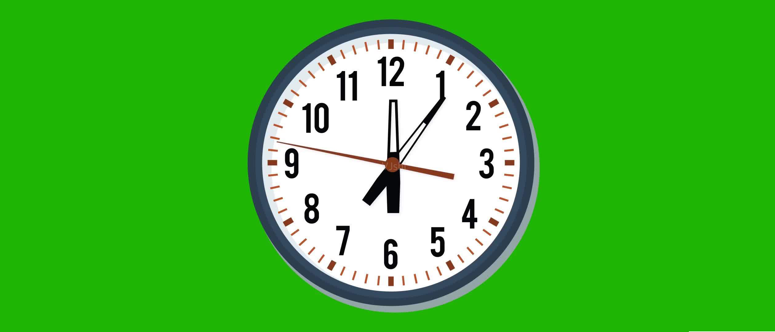 Scratch彩色时钟-时钟上的数学