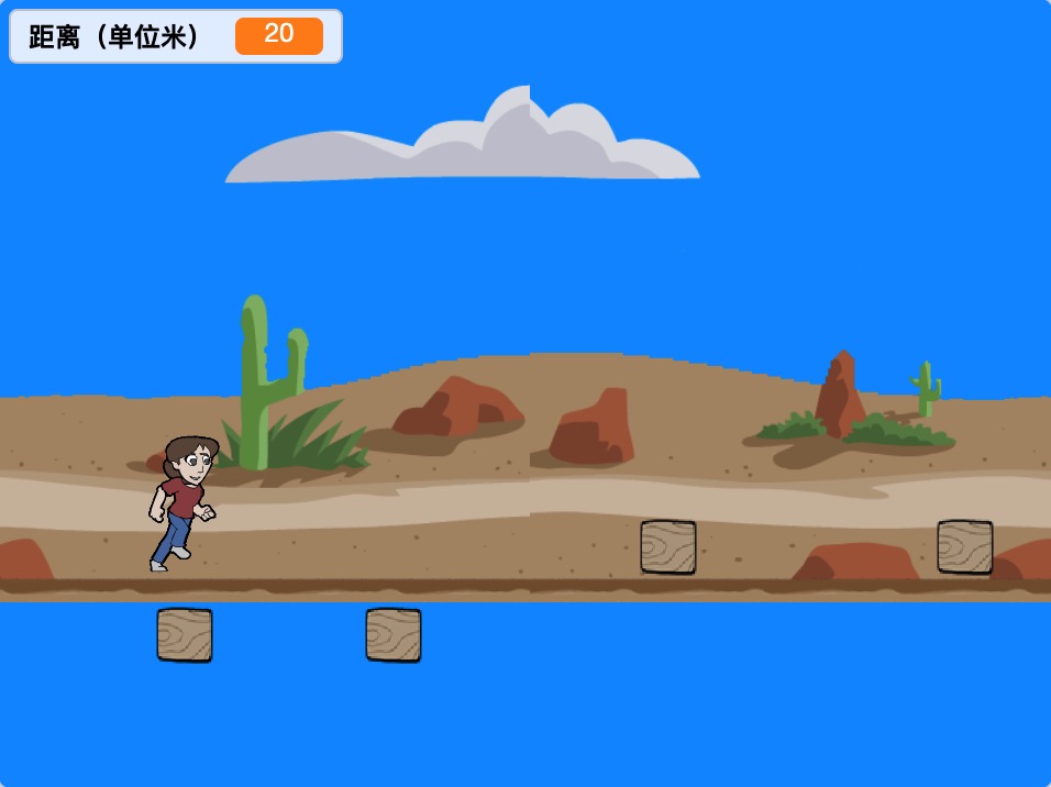 Scratch不可能的跑酷_Scratch跑酷创意作品-超平的编程课