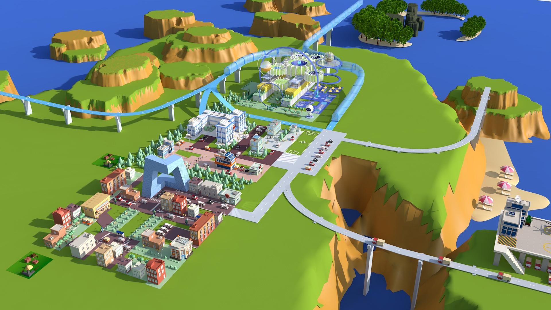 未来城市-Scratch优秀创意编程作品