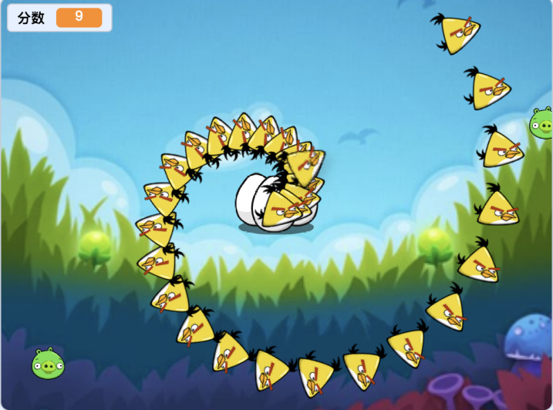 Scratch鸟蛋保卫战-超平的编程课