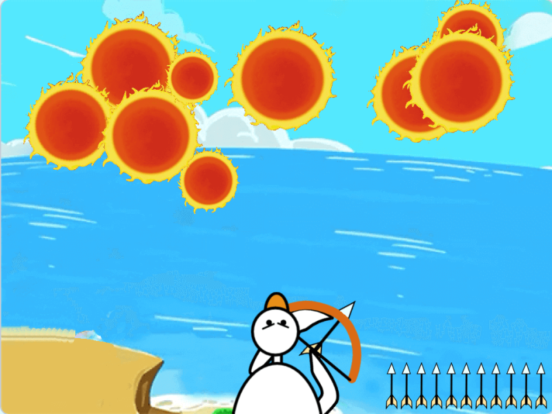 后羿射日-Scratch神话改编创意游戏-超平的编程课