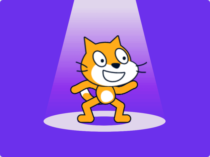 小猫跳舞[画笔版]-超平的编程课