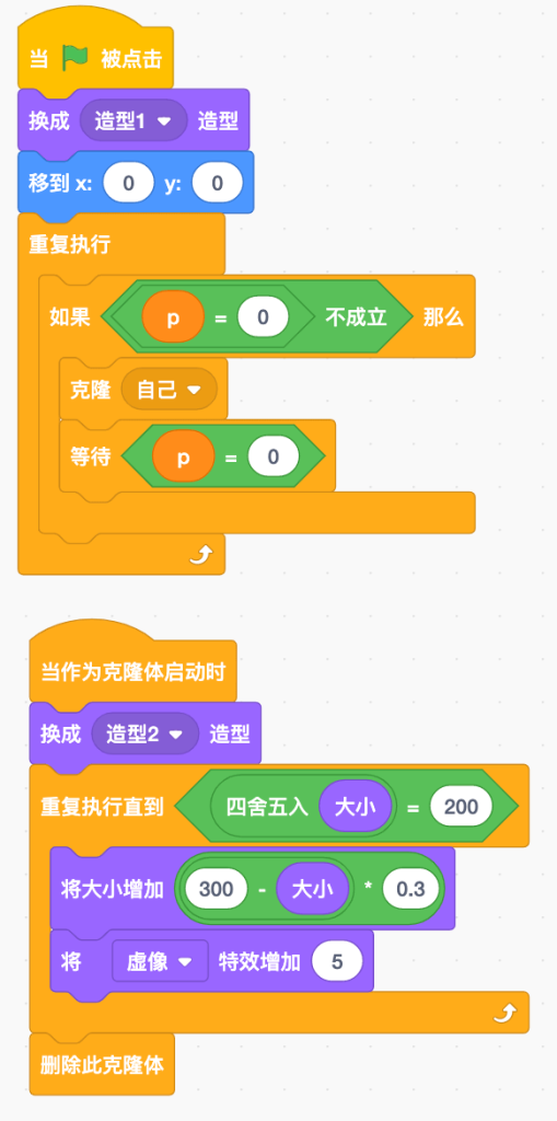 Scratch克隆小球效果