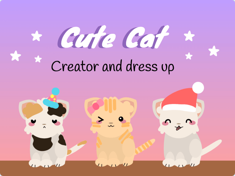 Scratch小猫装扮_Scratch换装创意作品-超平的编程课