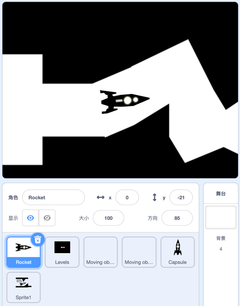 Scratch太空逃脱角色列表