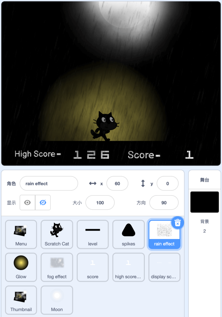 scratch run作品角色列表