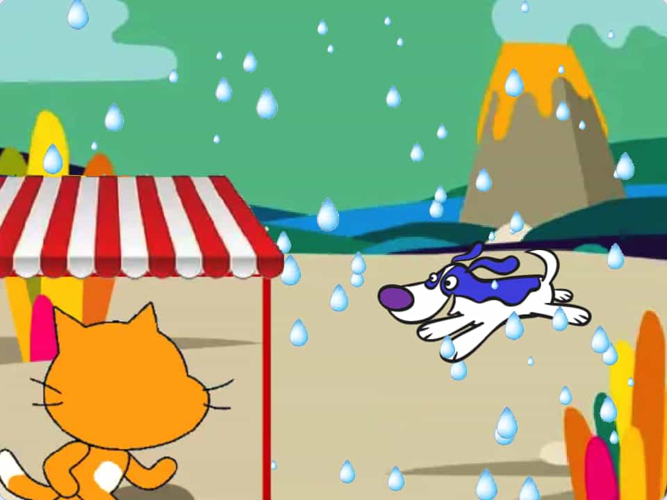 Scratch下雨-第12届蓝桥杯scratch省赛真题-超平的编程课