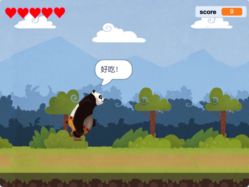 熊猫跑酷-超平的编程课