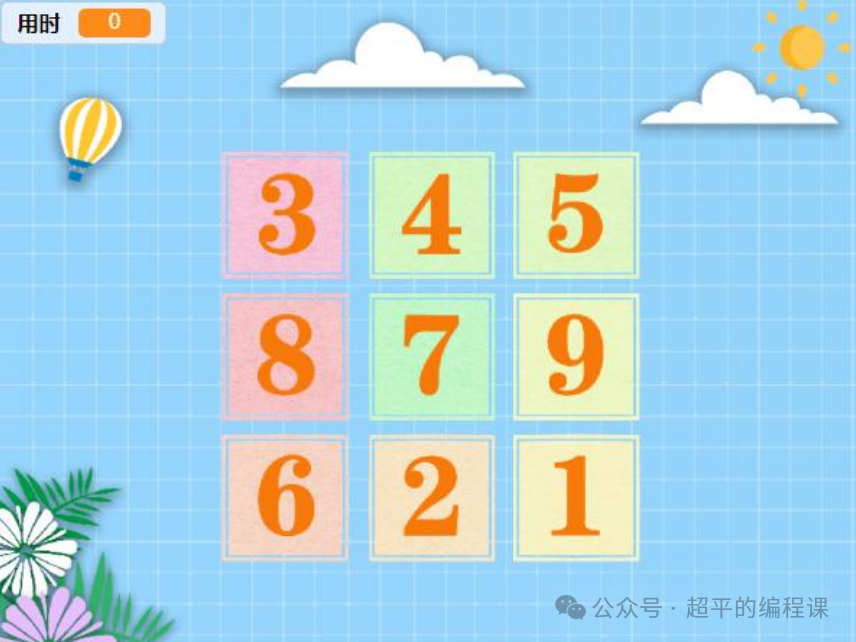 图片[2]-scratch专注力训练游戏_第15届蓝桥杯stema真题_超平的编程课