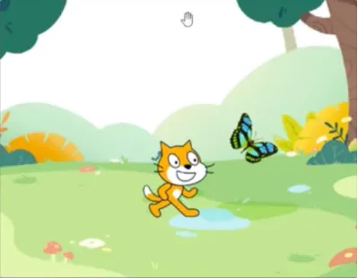 Scratch小猫抓蝴蝶_第14届蓝桥杯Scratch真题-超平的编程课
