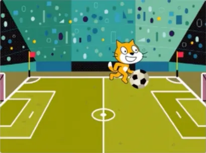 图片[2]-Scratch小猫踢足球_第14届蓝桥杯Scratch真题-超平的编程课