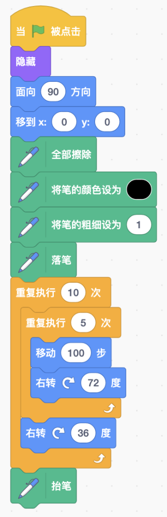 图片[2]-Scratch绘制正五边形_第11届蓝桥杯Scratch选拔赛真题-超平的编程课