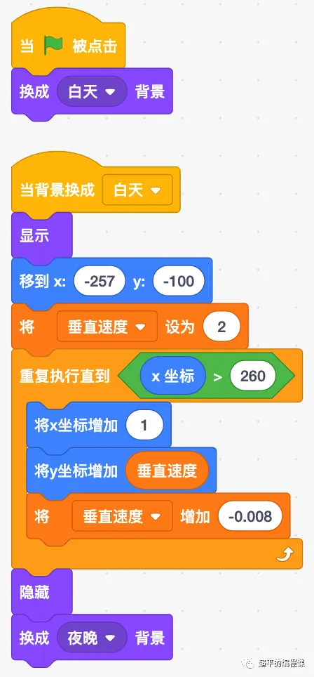 图片[4]-scratch模拟昼夜交替_第11届蓝桥杯scratch国赛教程-超平的编程课