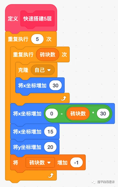 图片[9]-scratch修建金字塔_第12届蓝桥杯省赛教程-超平的编程课