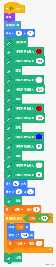 图片[10]-scratch英雄之盾_第11届蓝桥杯scratch省赛真题解析-超平的编程课
