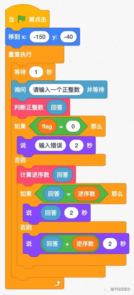图片[12]-scratch回文数_第14届蓝桥杯stema测评真题解析教程-超平的编程课
