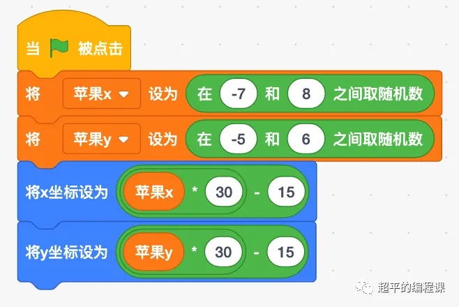 图片[5]-scratch贪吃蛇_第12届蓝桥杯scratch选拔赛真题解析教程-超平的编程课