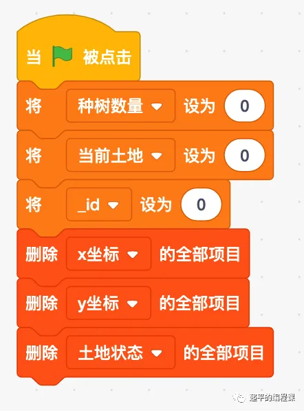图片[9]-scratch植树节种树_第12届蓝桥杯scratch选拔赛真题解析教程-超平的编程课