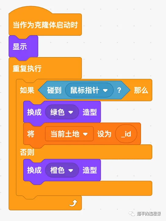 图片[11]-scratch植树节种树_第12届蓝桥杯scratch选拔赛真题解析教程-超平的编程课