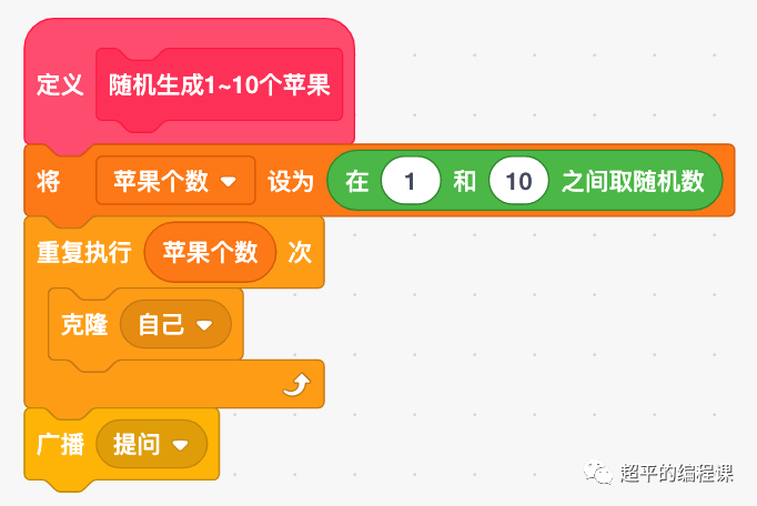 图片[11]-scratch数苹果_第12届蓝桥杯scratch选拔赛真题解析教程-超平的编程课