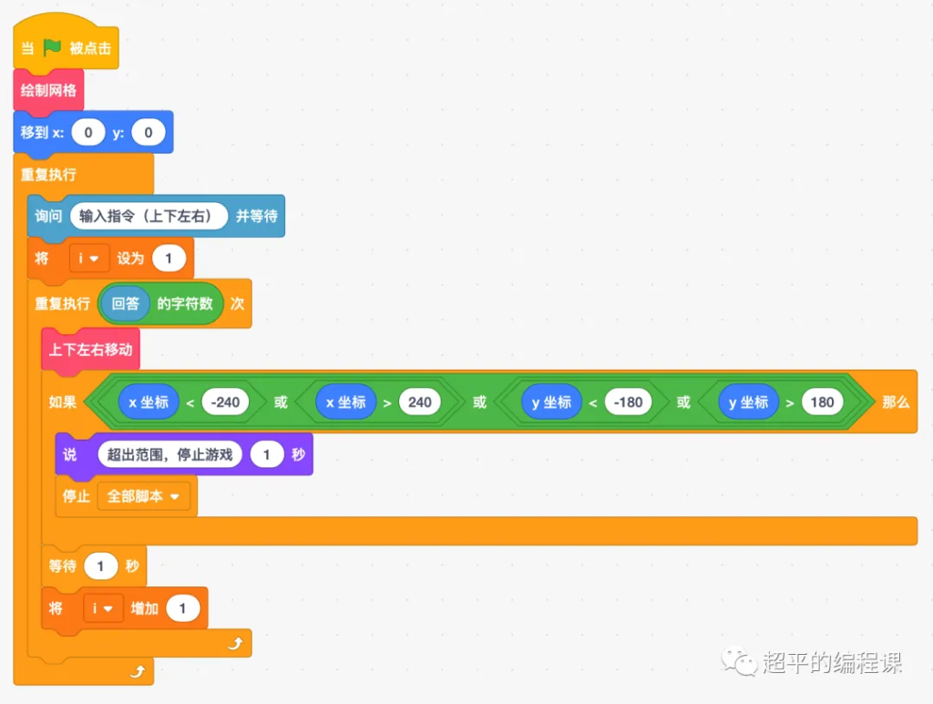 图片[10]-scratch听话的苹果_第11届蓝桥杯scratch选拔赛真题解析教程-超平的编程课