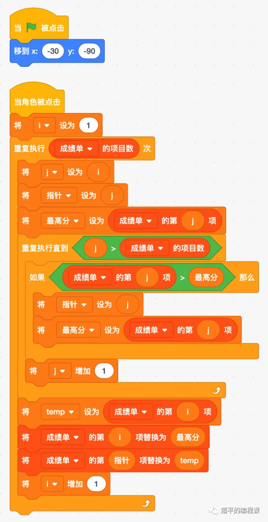 图片[15]-scratch考试成绩系统_第12届蓝桥杯省赛教程-超平的编程课