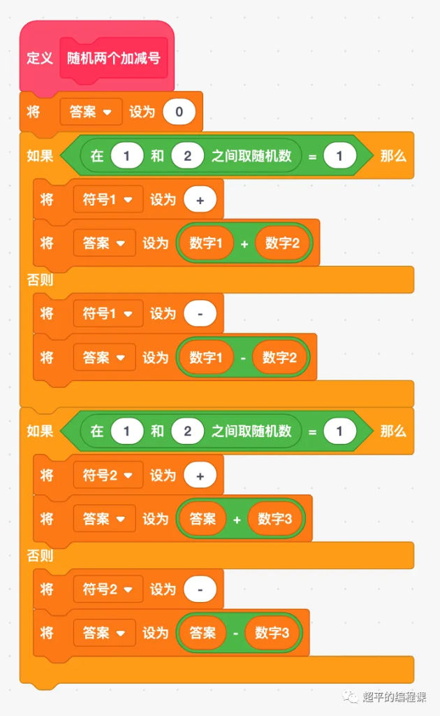 图片[13]-scratch小猫小狗玩数学_第14届蓝桥杯scratch stema测评真题解析-超平的编程课